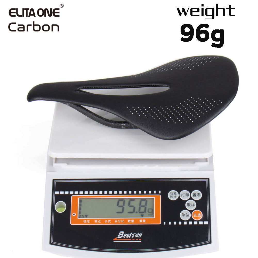 Carbon Fiber Saddle - ELITAONE الكربون دراجة السرج ضوء 96