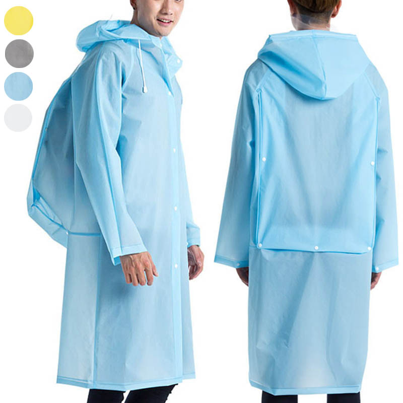 Cycling Gear For Rain - جديد قابلة لإعادة الاستخدام شفافة إيفا