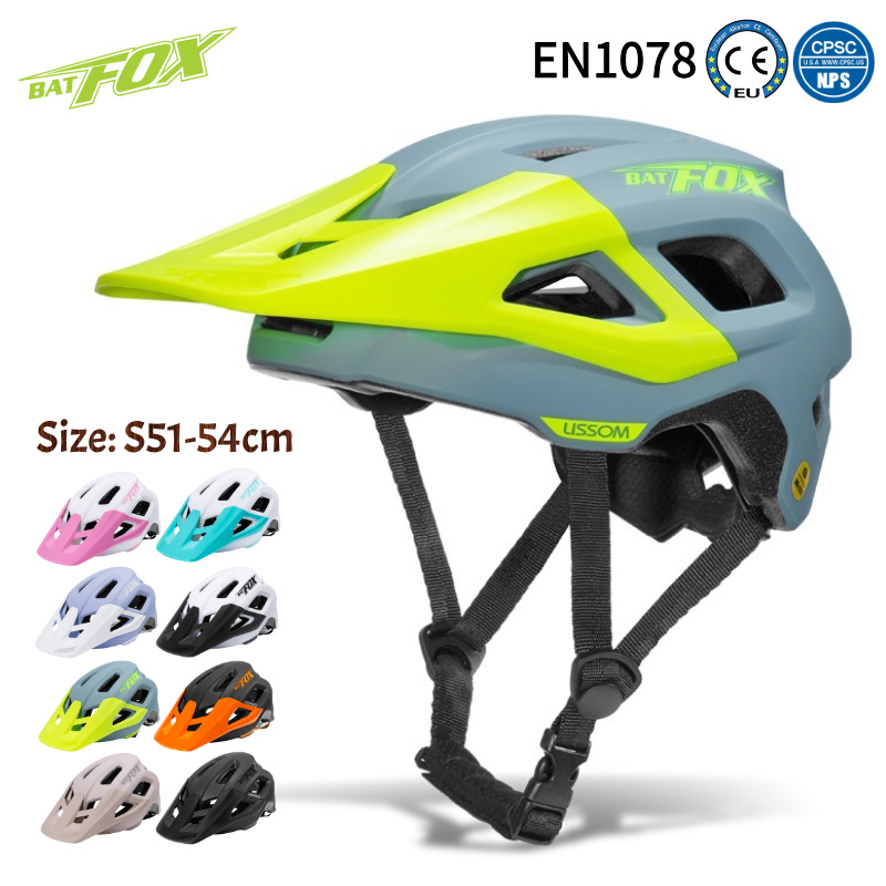 Youth Cycling Gear - خوذة ركوب الدراجات من BATFOX، مقاس