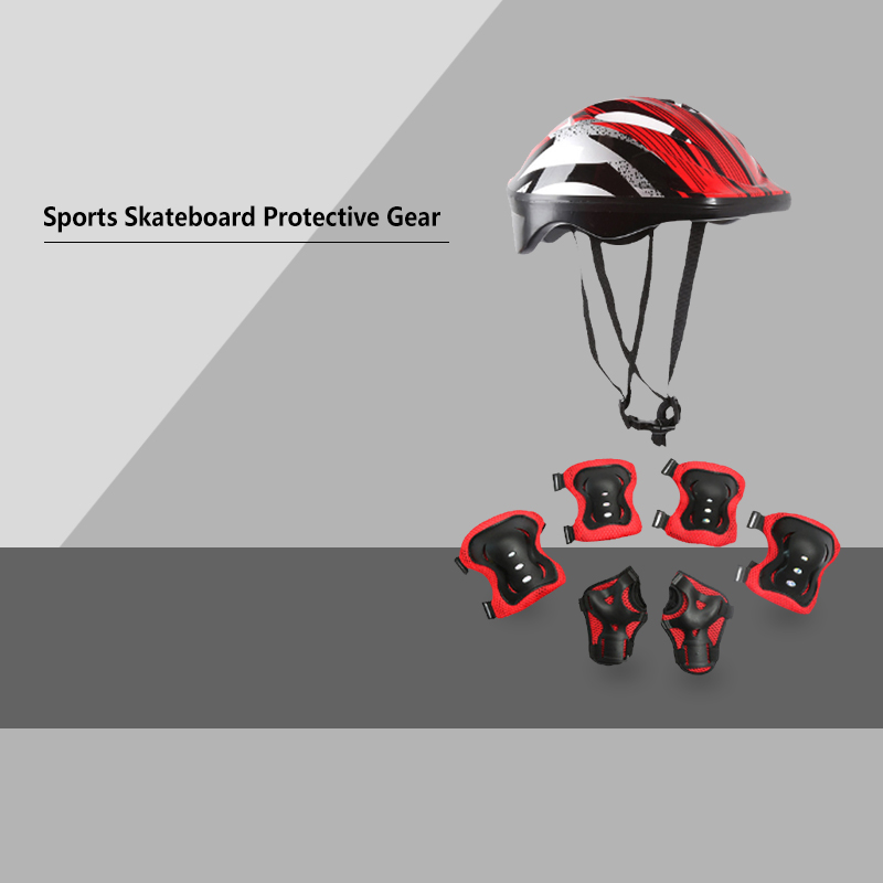 Cycling High Gear - 7 قطعة/المجموعة الاطفال منصات الركبة و