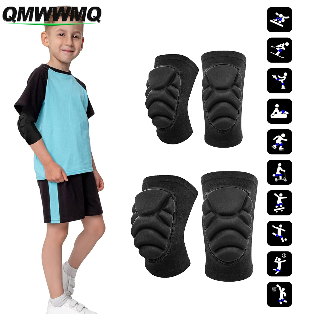 Youth Cycling Gear - زوج واحد من واقيات الركبة والكوع
