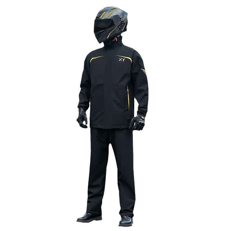 Cycling Gear For Rain - دراجة نارية انسكبت معطف واق من