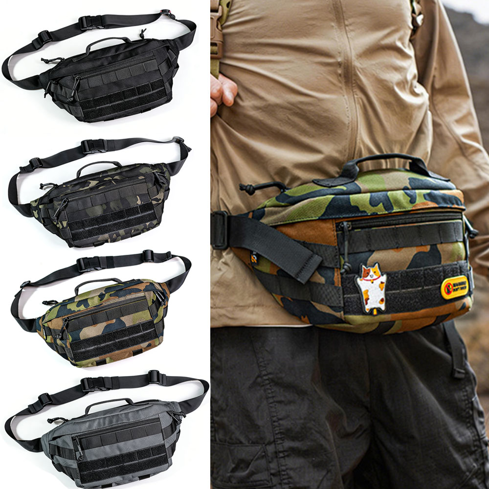 Cycling Gear Pouch - حقيبة كتف تكتيكية متعددة الاستخدامات، حقيبة