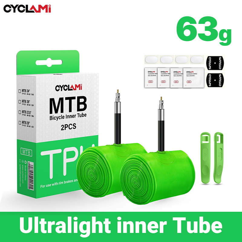 Cycling Gear Material - CYCLAMI خفيفة الدراجة الأنبوب الداخلي 26