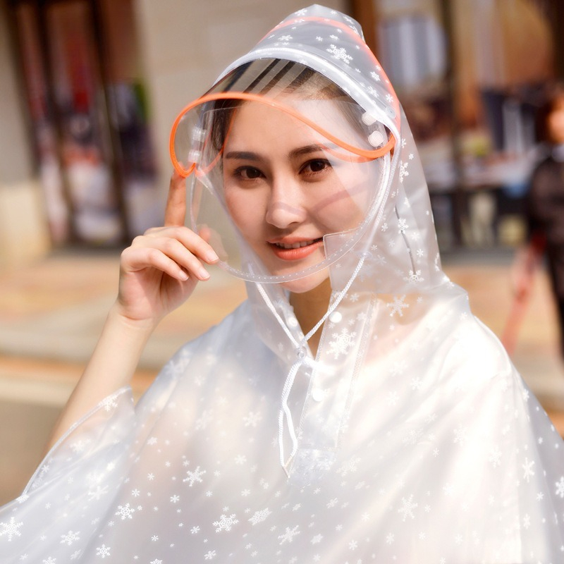 Cycling Gear For Rain - سميكة PVC دراجة نارية معطف واق