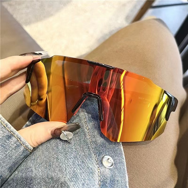 Cycling Glasses - نظارات ركوب الدراجات كبيرة الحجم للرياضات