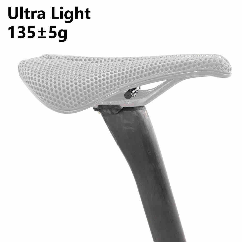 Carbon Fiber Saddle - مقعد خفيف من ألياف الكربون لدراجة