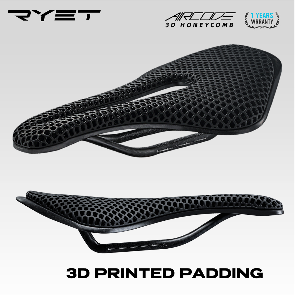 Carbon Fiber Saddle - سرج دراجة مطبوع ثلاثي الأبعاد من