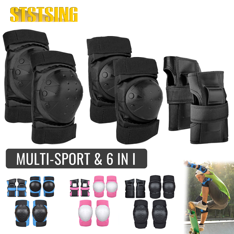 Youth Cycling Gear - واقيات الركبة والكوع والمعصم للبالغين والشباب