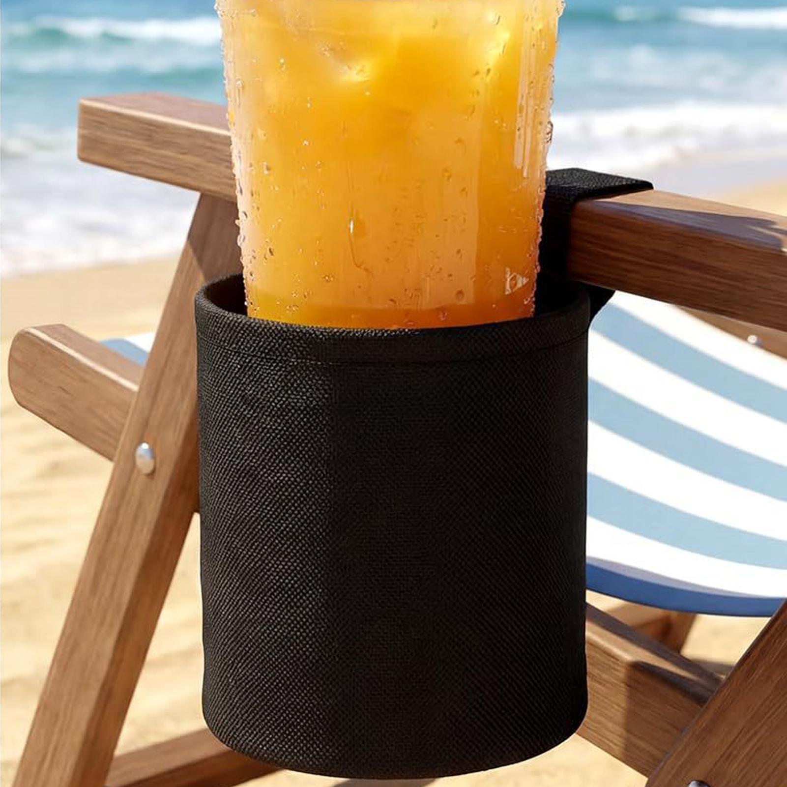 Water Bottle Holder - حامل أكواب لكرسي الشاطئ مصنوع من