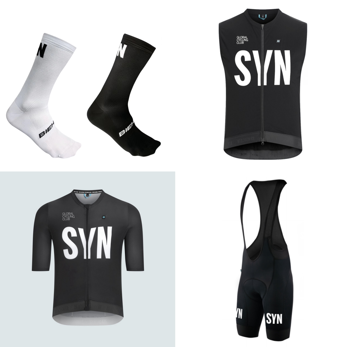 Cycling Gear Logo - طقم ركوب الدراجات الصيفي بأكمام قصيرة
