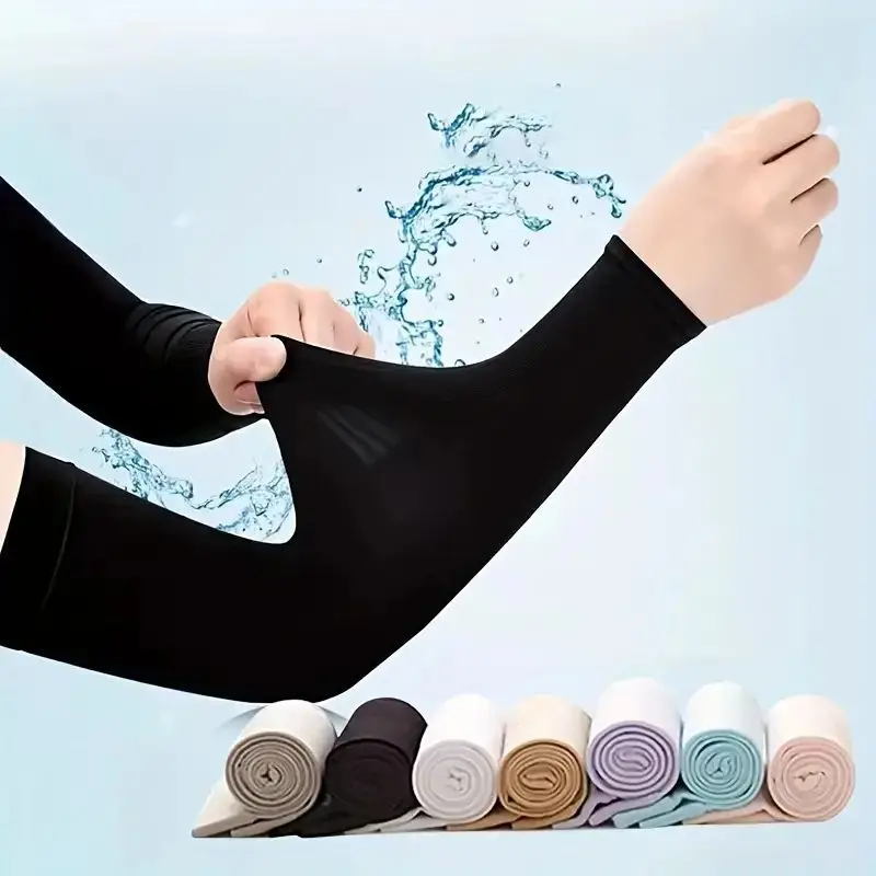 زوج واحد من أغطية الذراع التبر - مراجعة Cycling Gear Material وسعره
