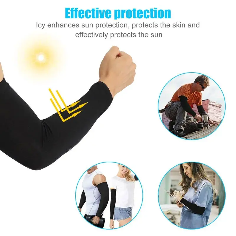 زوج واحد من أغطية الذراع التبر - مراجعة Cycling Gear Material وسعره