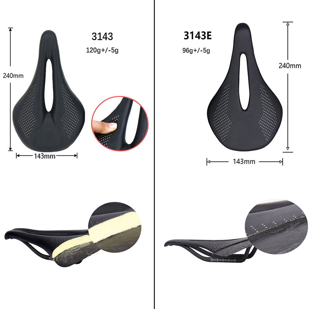 ELITAONE الكربون دراجة السرج ض - مراجعة Carbon Fiber Saddle وسعره