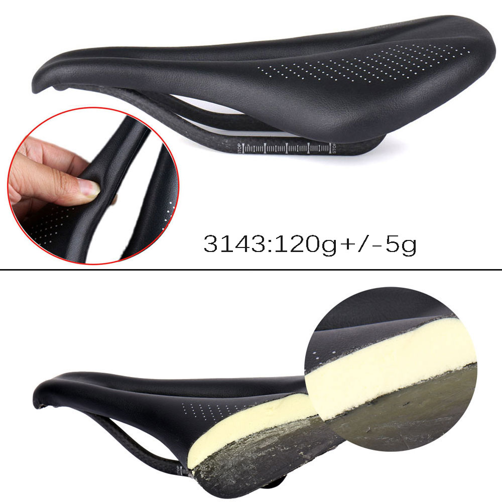 ELITAONE الكربون دراجة السرج ض - مراجعة Carbon Fiber Saddle وسعره