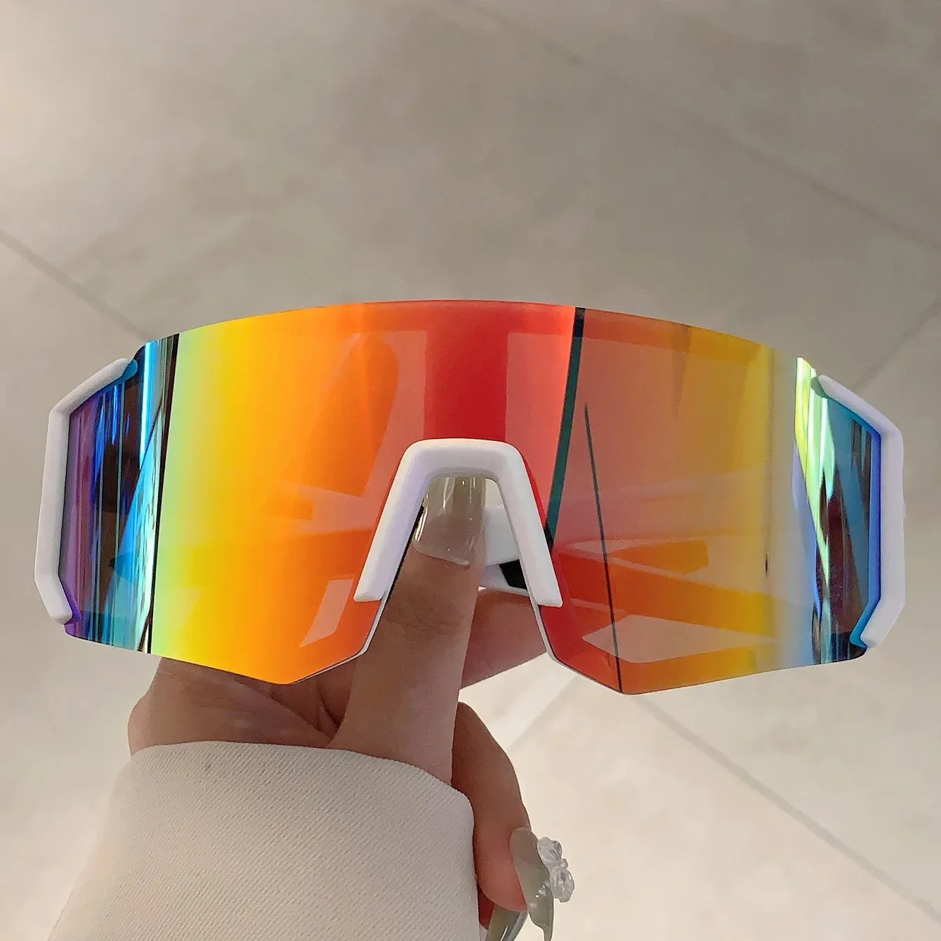 نظارات شمسية رياضية خارجية للر - مراجعة Cycling Glasses وسعره