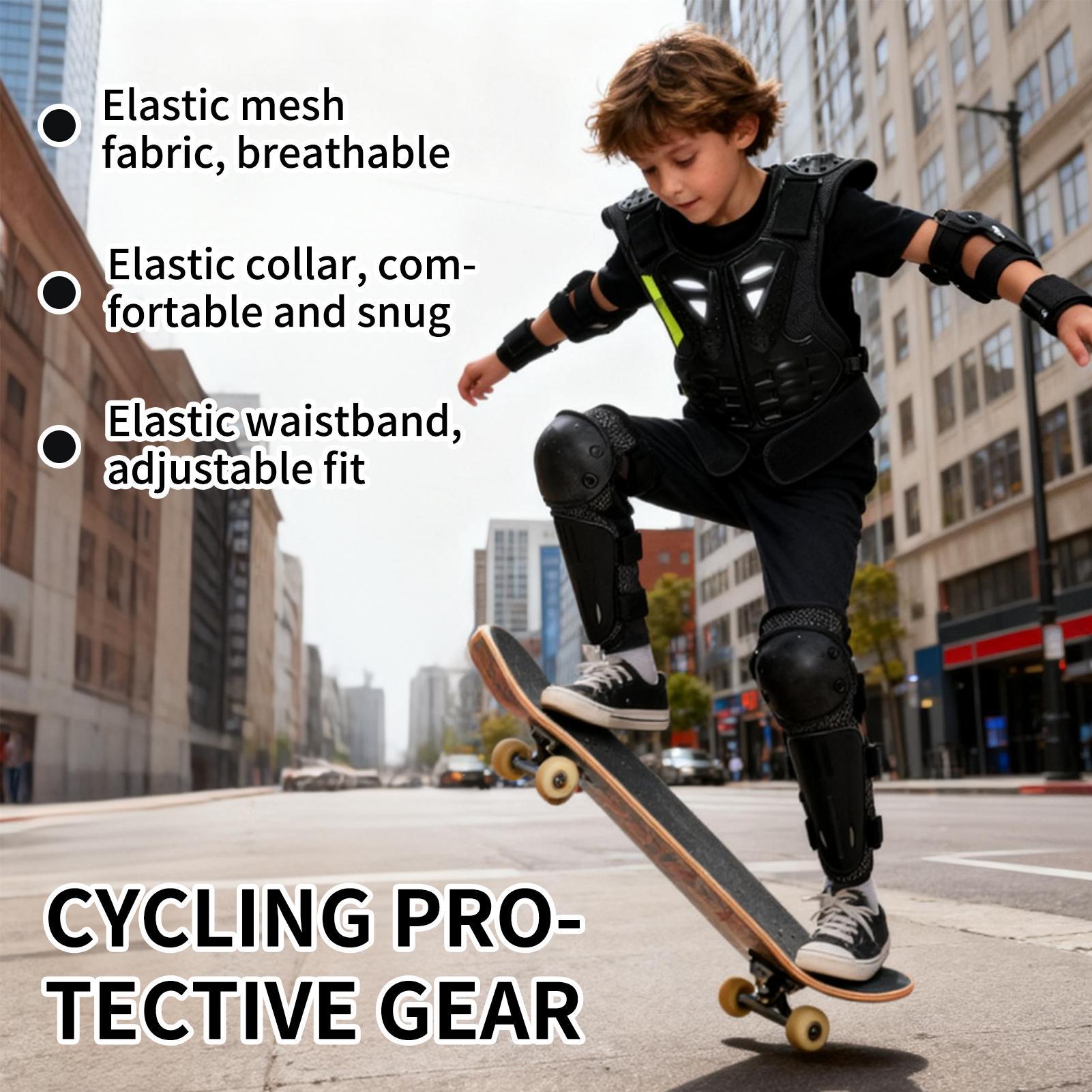 واقي الصدر لعتاد موتوكروس للشب - مراجعة Youth Cycling Gear وسعره