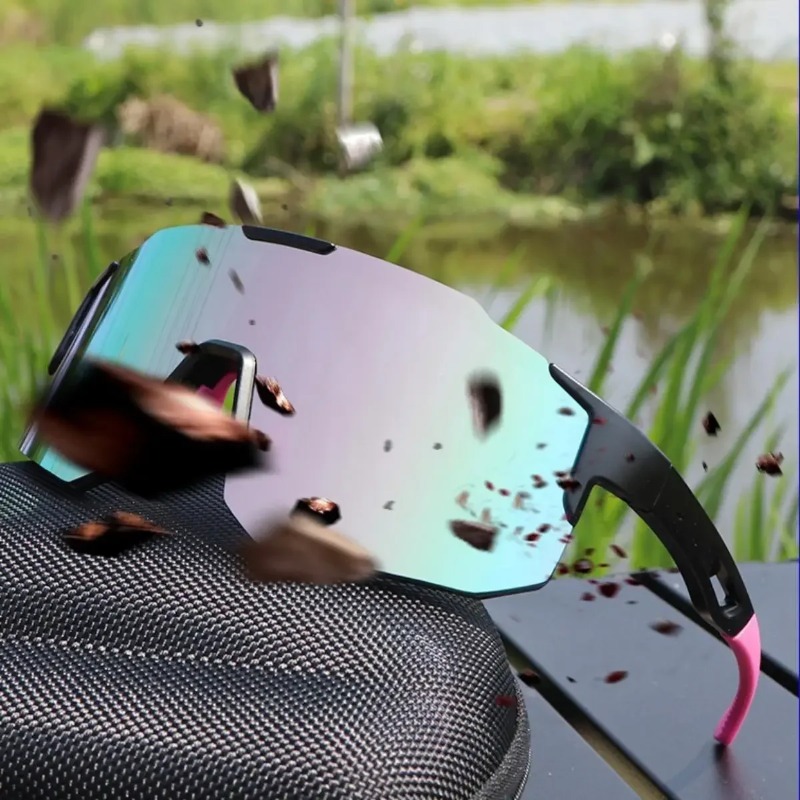 نظارات شمسية مربعة للدراجات ال - مراجعة Cycling Glasses وسعره