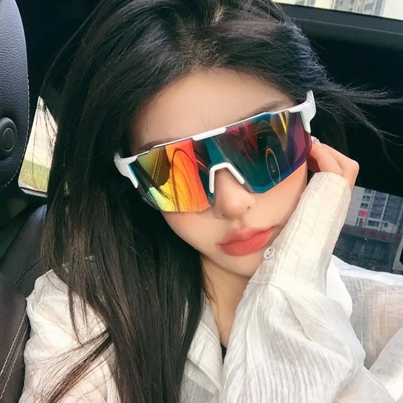 نظارات شمسية مربعة للدراجات ال - مراجعة Cycling Glasses وسعره