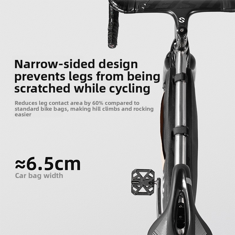 حقيبة دراجة بإطار مثلث الشكل م - مراجعة Cycling Gear Pouch وسعره
