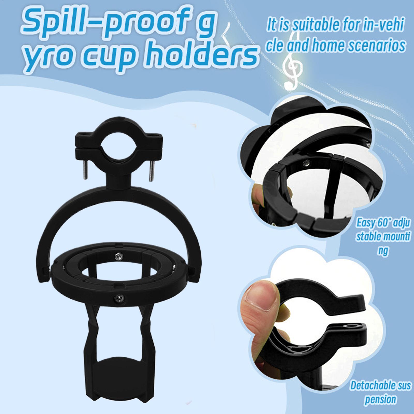 الدوران حامل الكأس الذاتي التس - مراجعة Water Bottle Holder وسعره