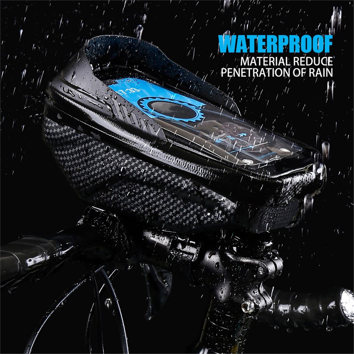 حقيبة مقود الدراجة الجبلية وال - مراجعة Cycling Gear Pouch وسعره
