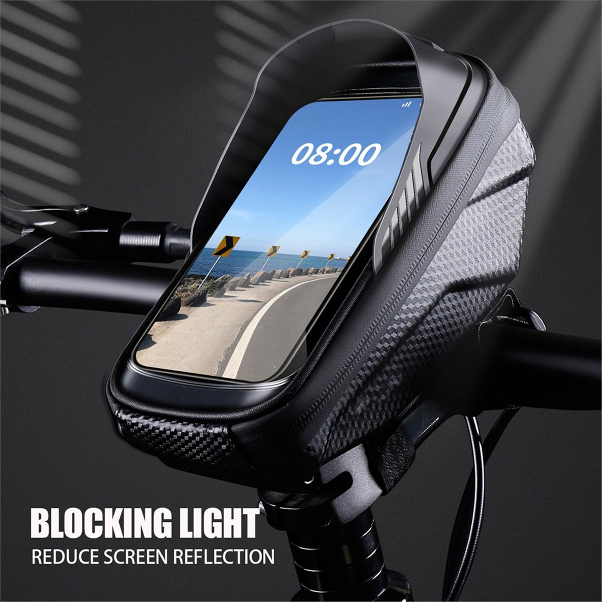 حقيبة مقود الدراجة الجبلية وال - مراجعة Cycling Gear Pouch وسعره