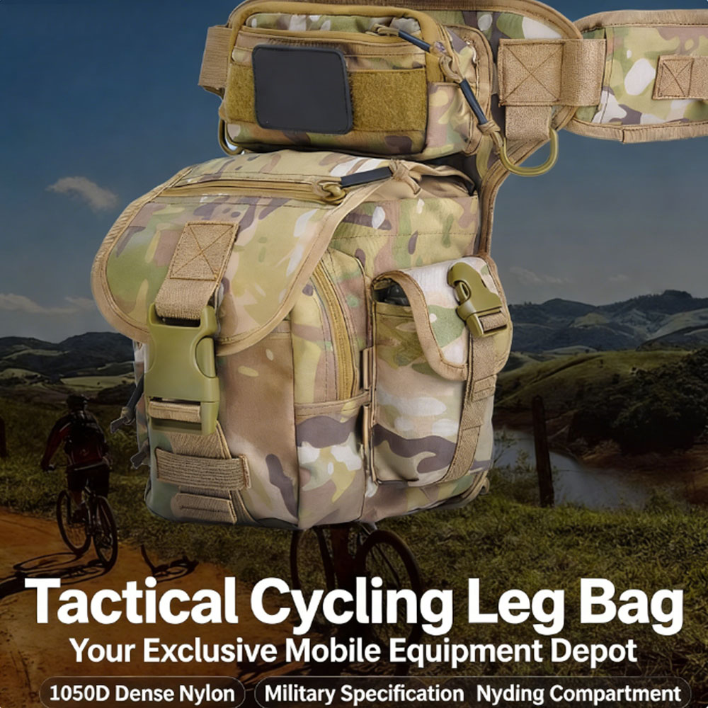 حقيبة تكتيكية للساق، حقيبة خصر - مراجعة Cycling Gear Pouch وسعره