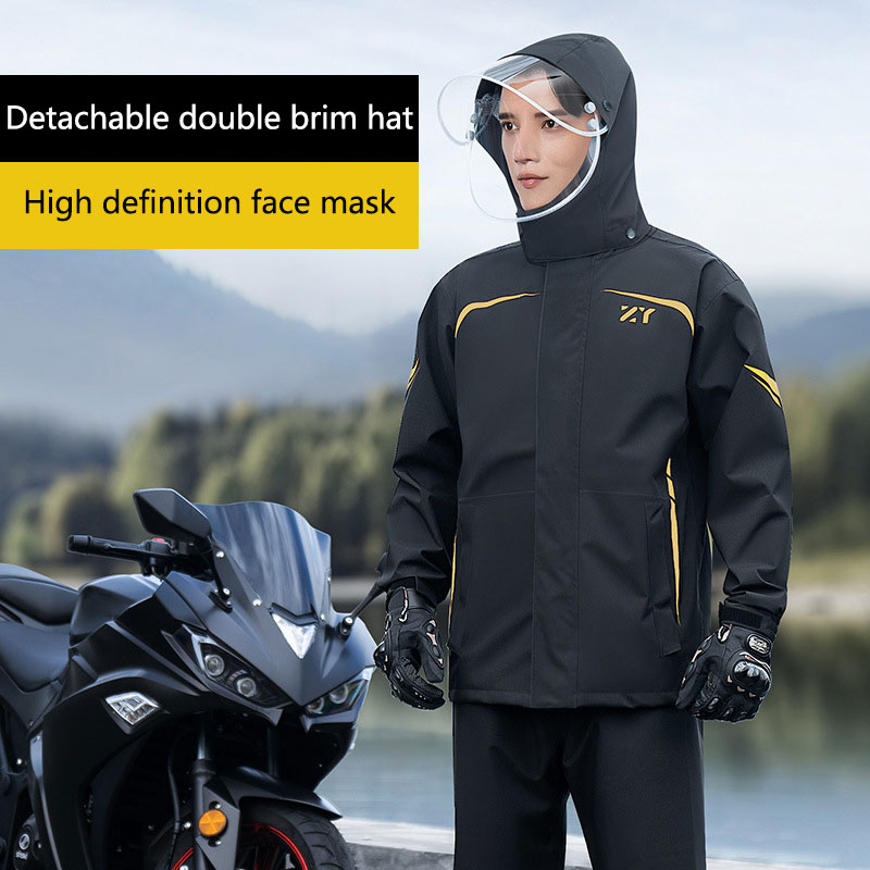 دراجة نارية انسكبت معطف واق من - مراجعة Cycling Gear For Rain وسعره