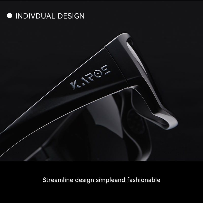 ظلال مستقطبة من KAROS مع حماية - مراجعة Cycling Glasses وسعره