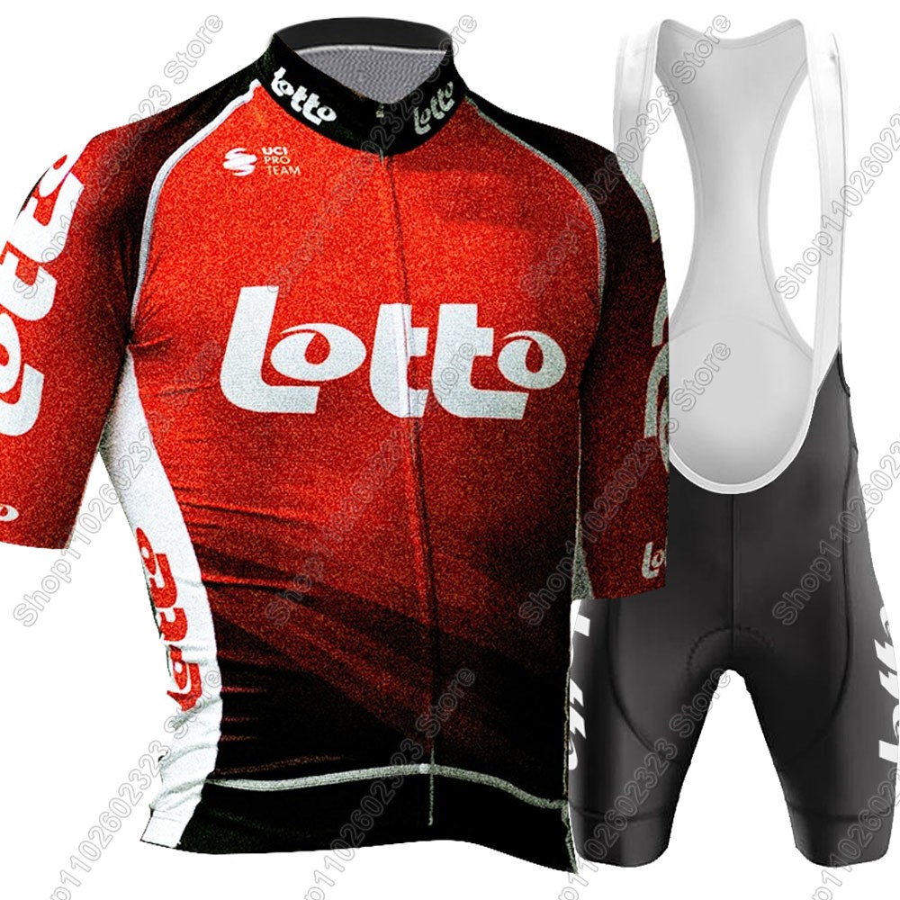 لوتو فريق 2025 طقم جيرسي لركوب - مراجعة Cycling Gear Logo وسعره