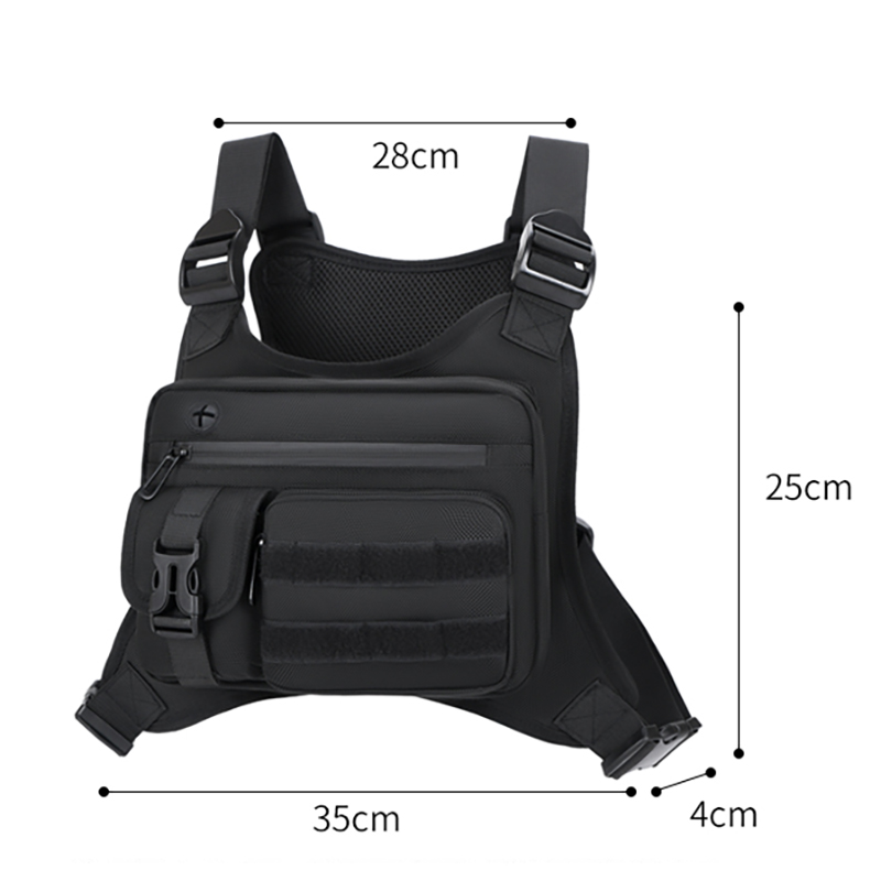 حقيبة صدرية تكتيكية للرجال مقا - مراجعة Cycling Gear Pouch وسعره