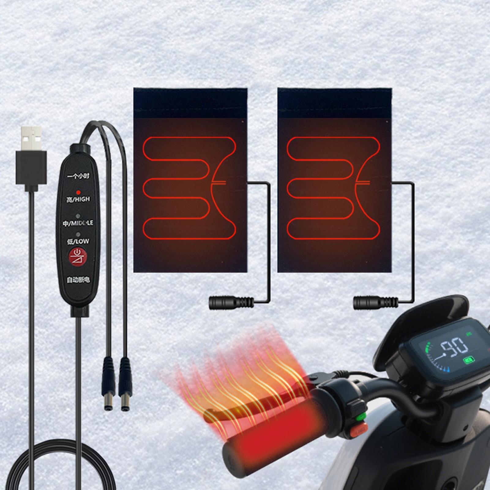 سخان المقود 5 فولت مقابض دراجة - مراجعة Cycling Gear Winter وسعره