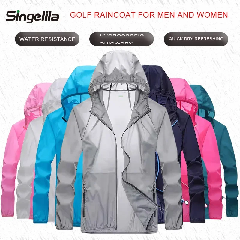 جولف معطف واق من المطر سترة خف - مراجعة Cycling Gear For Rain وسعره