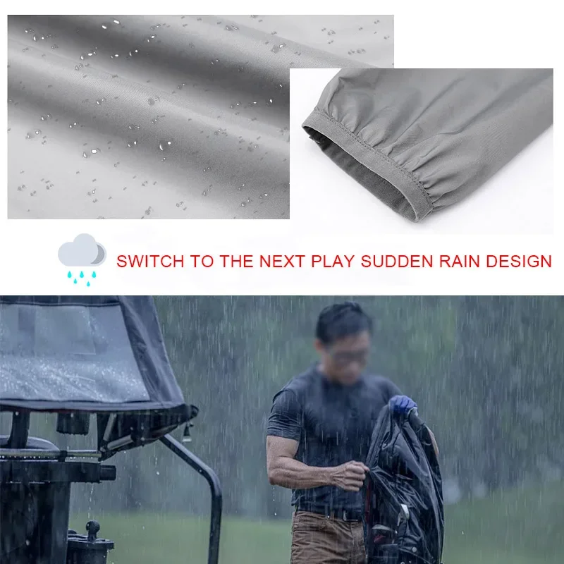 جولف معطف واق من المطر سترة خف - مراجعة Cycling Gear For Rain وسعره