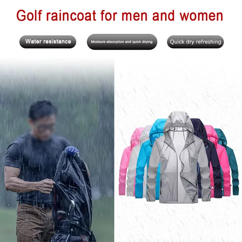 جولف معطف واق من المطر سترة خف - مراجعة Cycling Gear For Rain وسعره