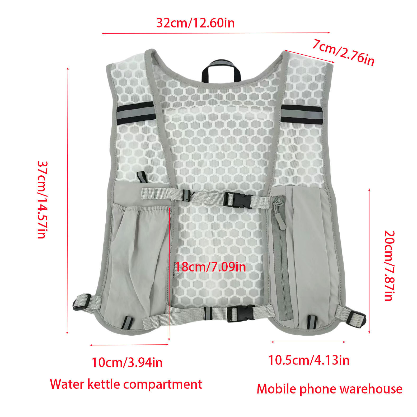 سترة جري للجنسين مقاومة للماء  - مراجعة Cycling Backpack وسعره