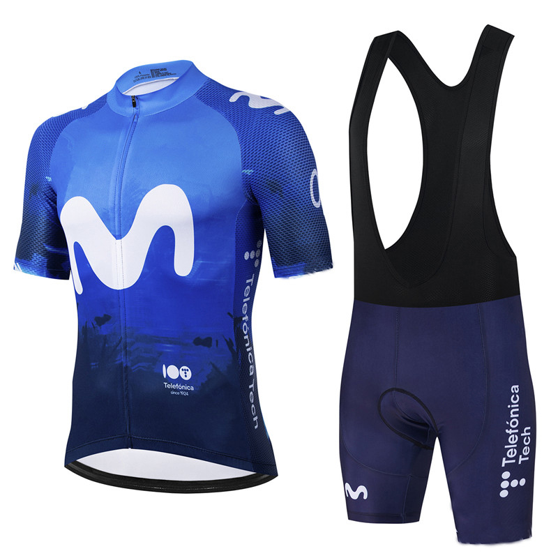 Movistar Pro Team الصيف الدراج - مراجعة Cycling Gear Logo وسعره