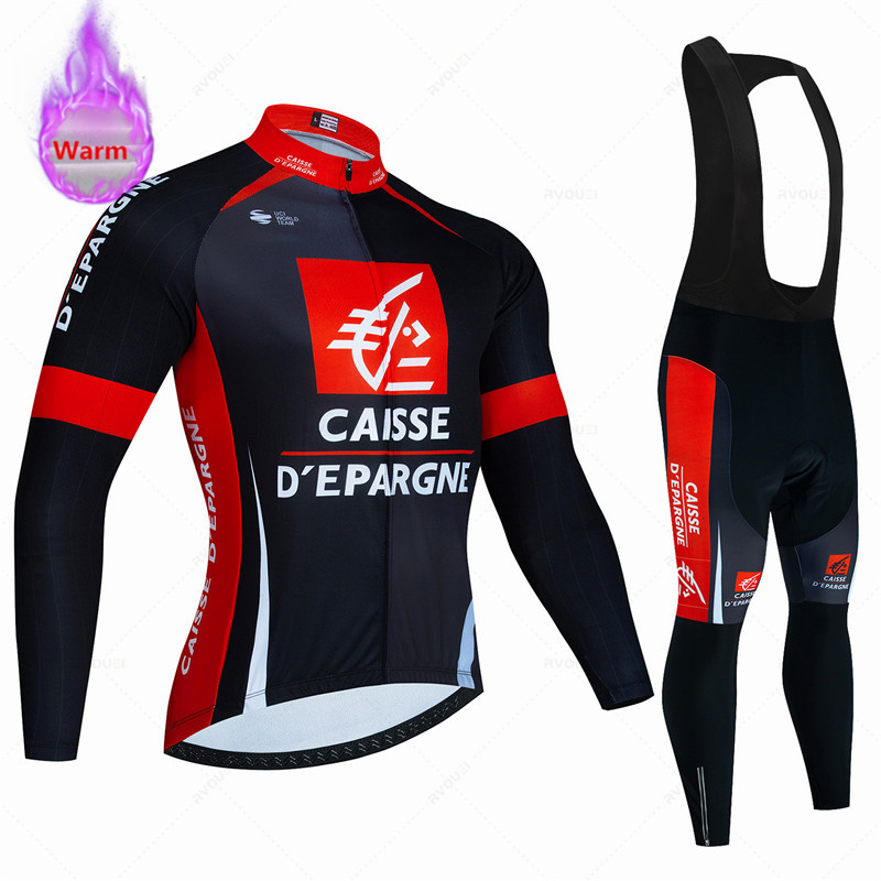 الصوف الحراري الدراجات جيرسي م - مراجعة Cycling Gear Winter وسعره