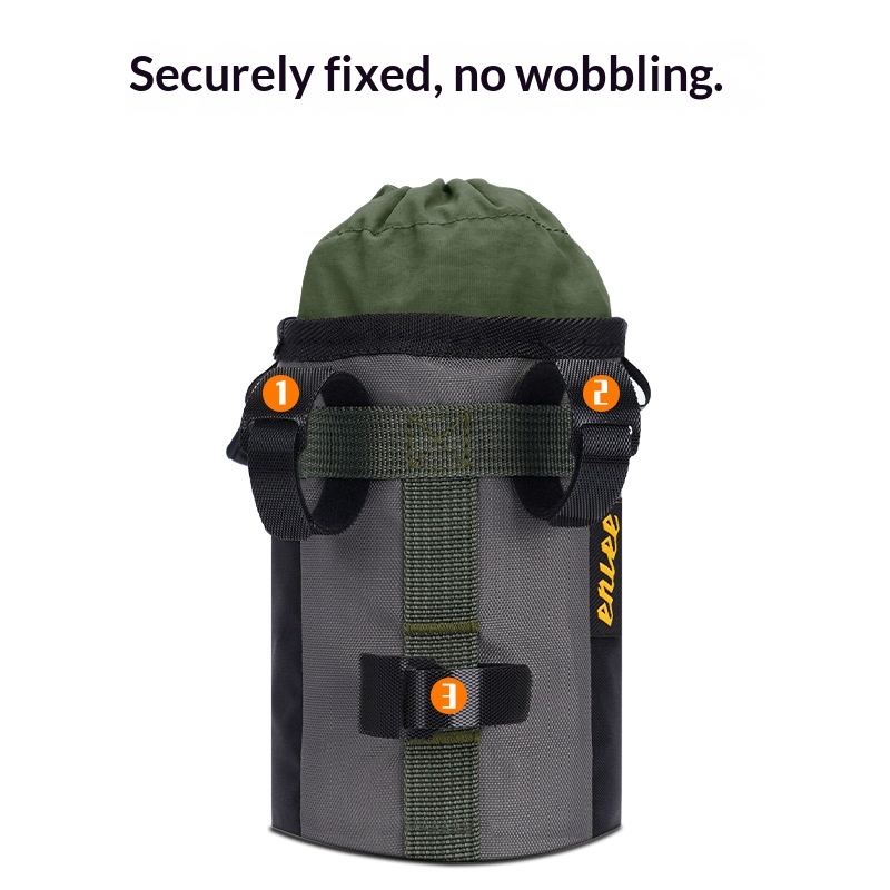 حقيبة زجاجة ماء للدراجات من إن - مراجعة Cycling Gear Pouch وسعره