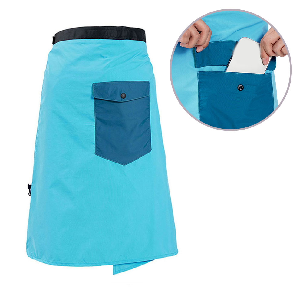 تنورة مطر خفيفة للغاية مقاومة  - مراجعة Cycling Gear For Rain وسعره