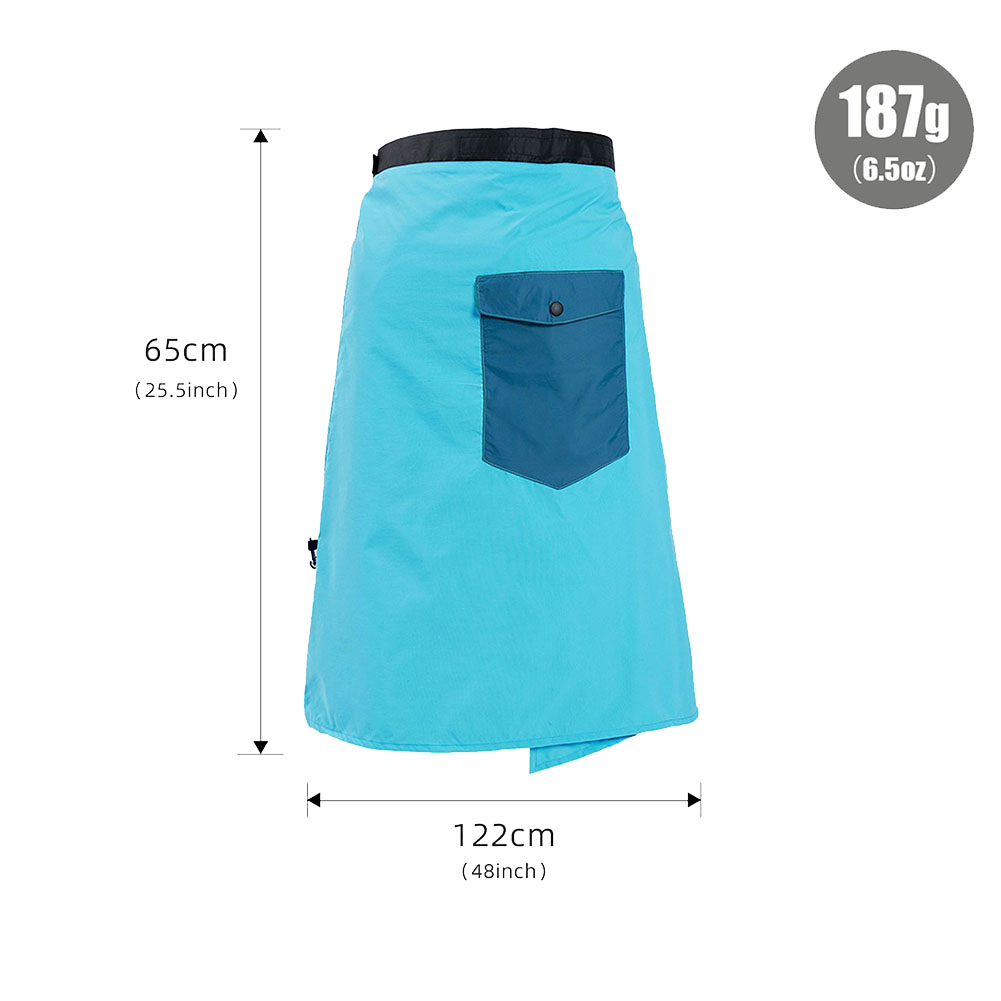 تنورة مطر خفيفة للغاية مقاومة  - مراجعة Cycling Gear For Rain وسعره