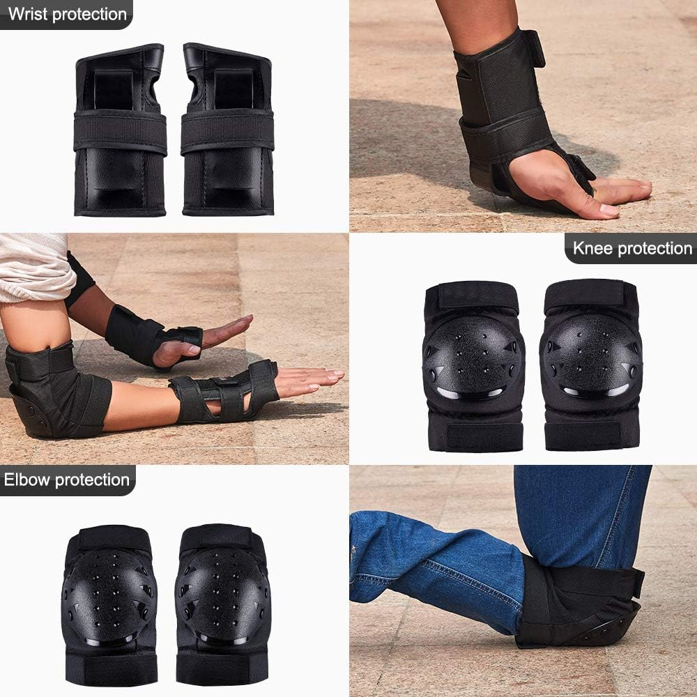 واقيات الركبة والكوع والمعصم ل - مراجعة Youth Cycling Gear وسعره