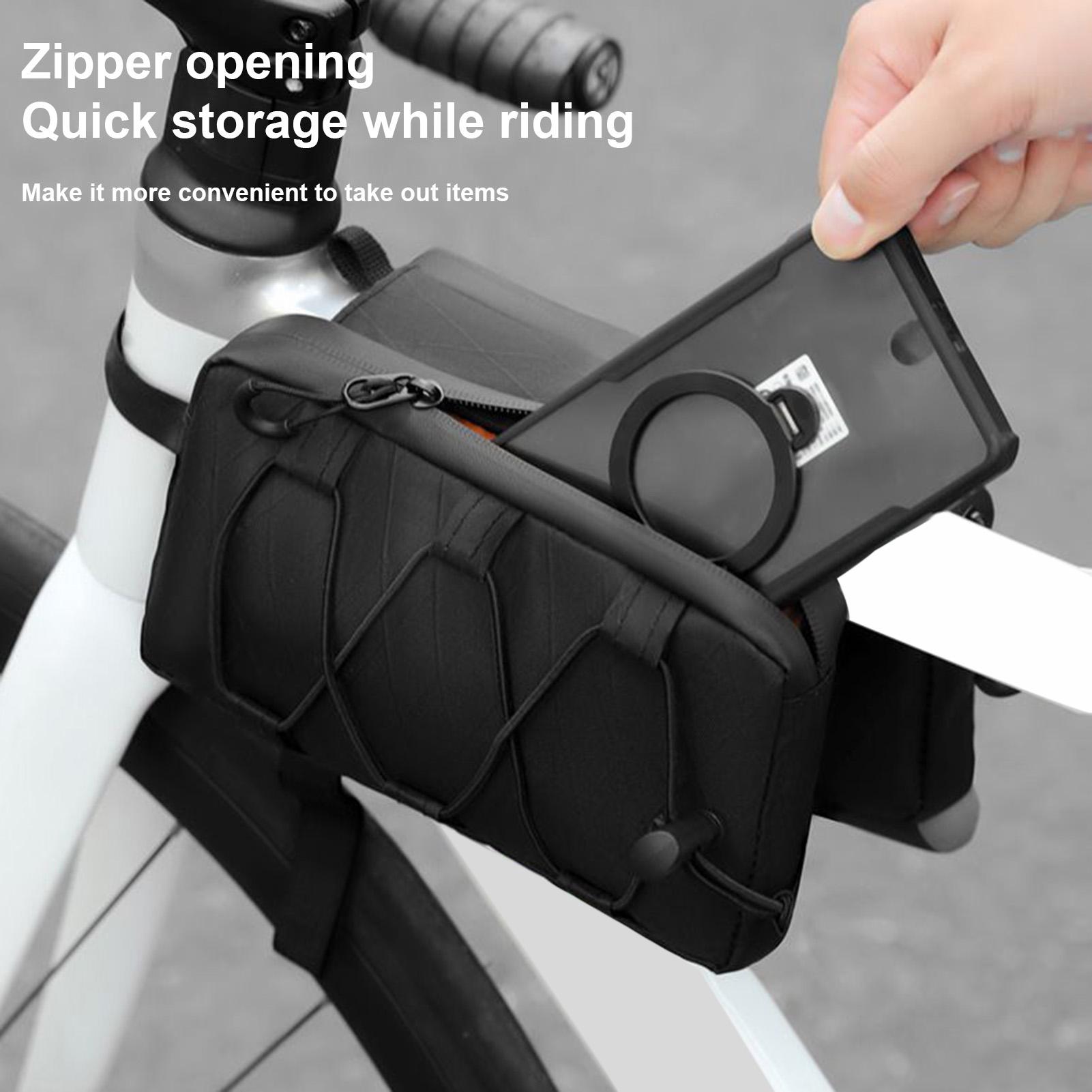 حقيبة بإطار دراجة مقاومة للماء - مراجعة Cycling Gear Pouch وسعره