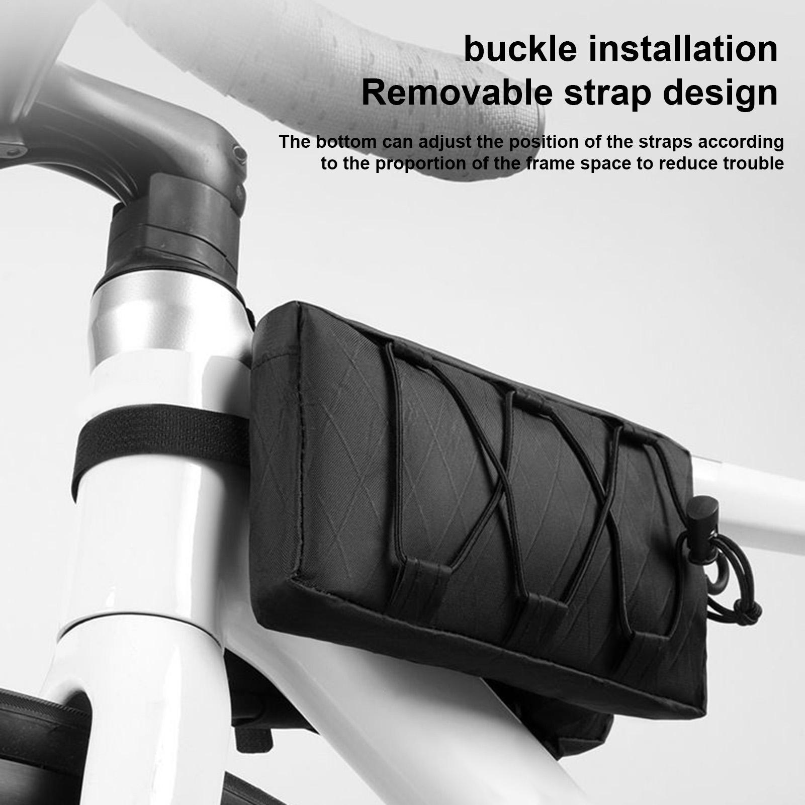حقيبة بإطار دراجة مقاومة للماء - مراجعة Cycling Gear Pouch وسعره
