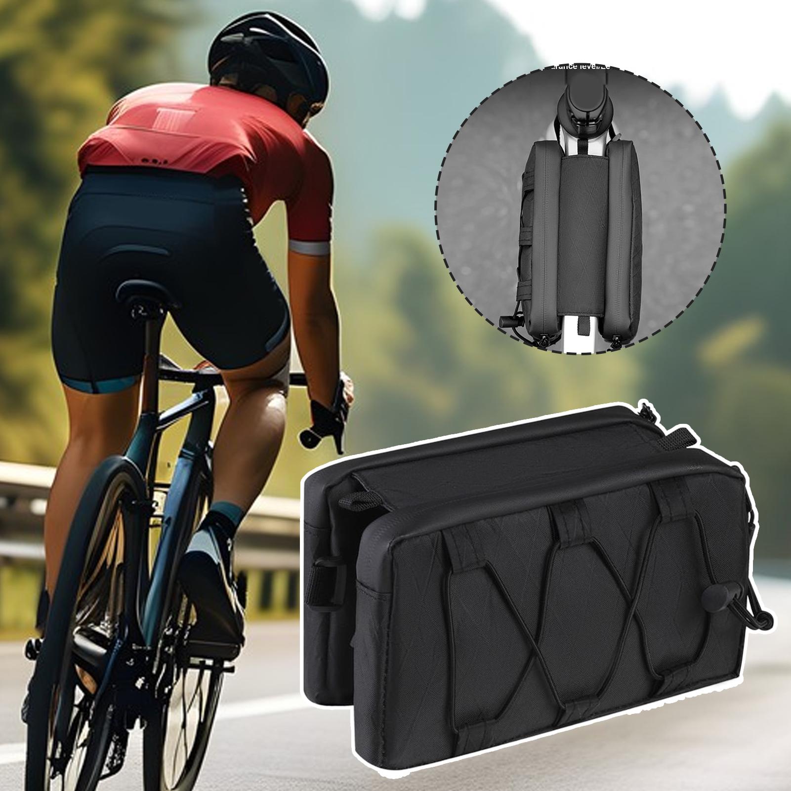 حقيبة بإطار دراجة مقاومة للماء - مراجعة Cycling Gear Pouch وسعره