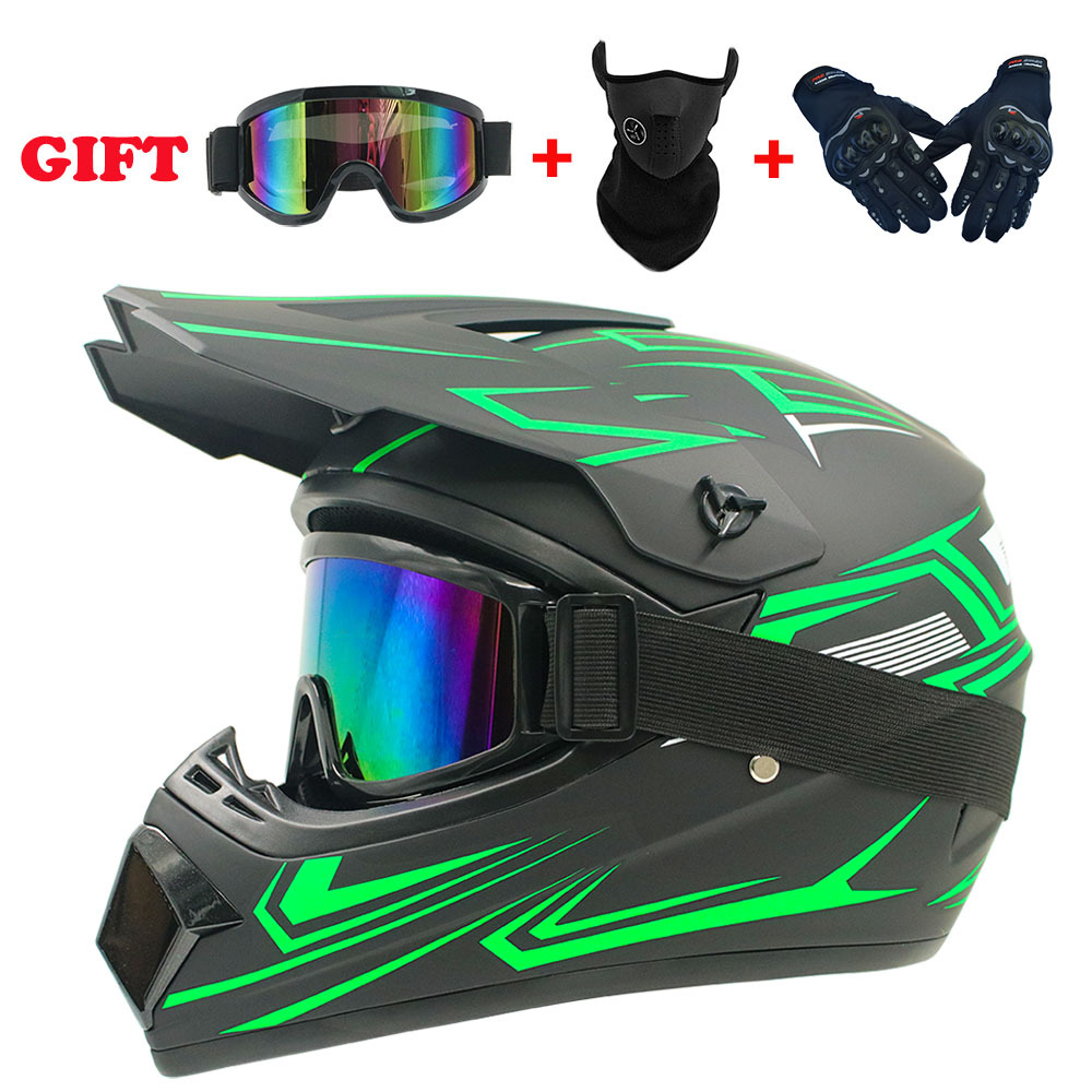 خوذات دراجات نارية كاملة الوجه - مراجعة Youth Cycling Gear وسعره