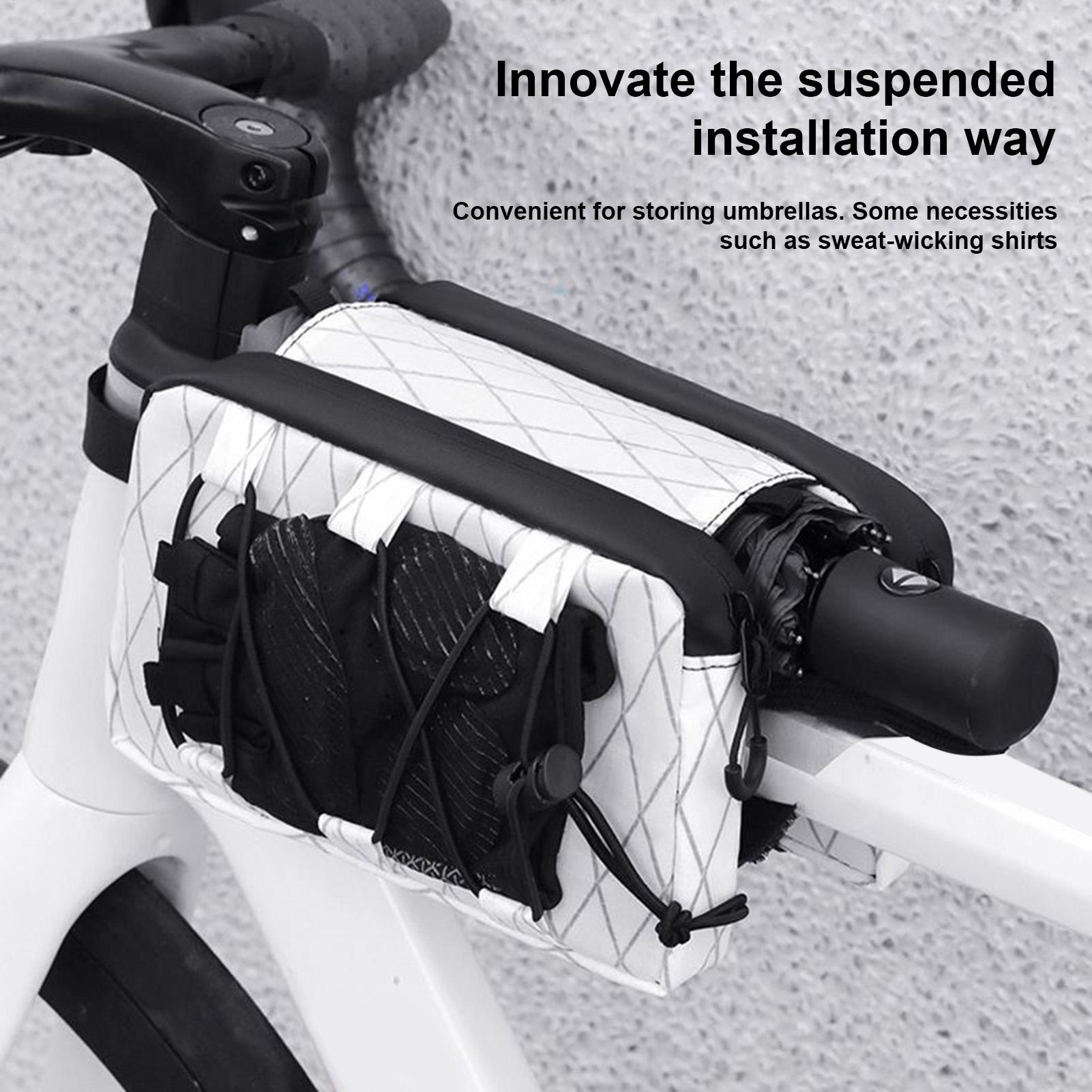 أعلى أنبوب دراجة حقيبة دراجة ح - مراجعة Cycling Gear Pouch وسعره
