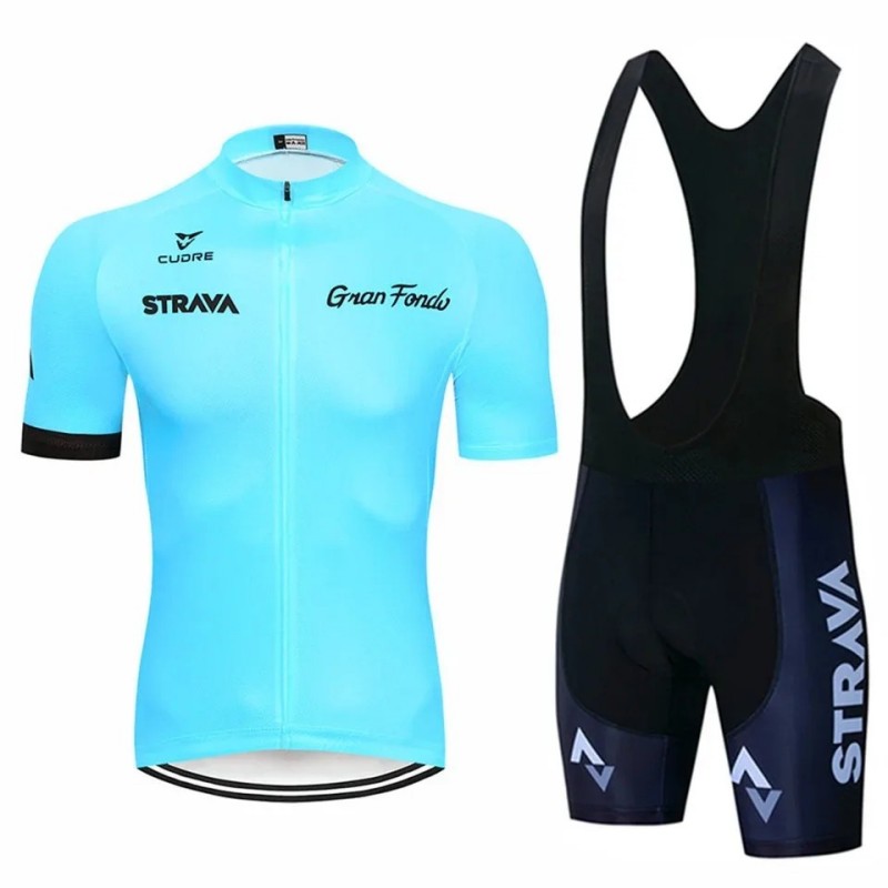 STRAVA مجموعات ملابس ركوب الدر - مراجعة Cycling Gear Logo وسعره