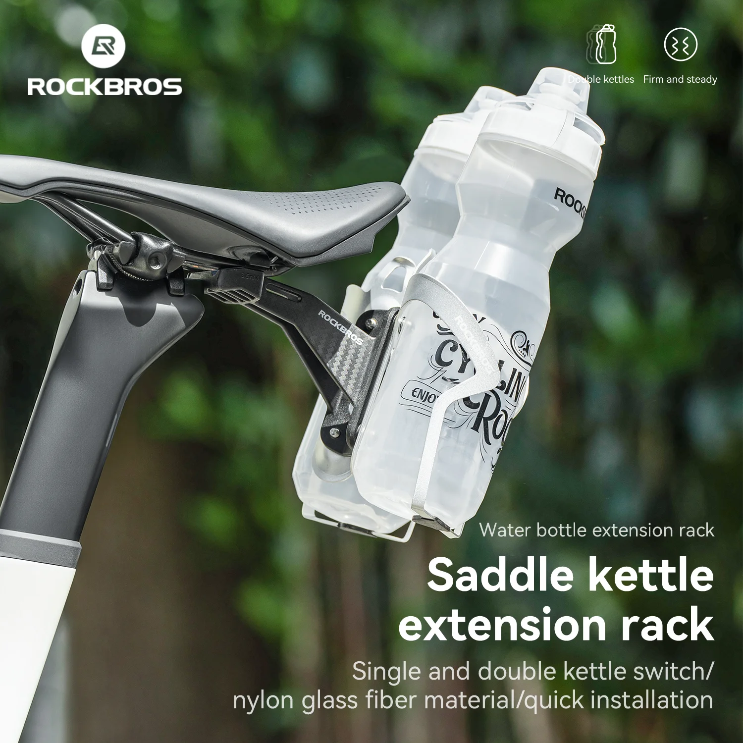 ROCKBROS تقليد ألياف الكربون د - مراجعة Carbon Fiber Saddle وسعره